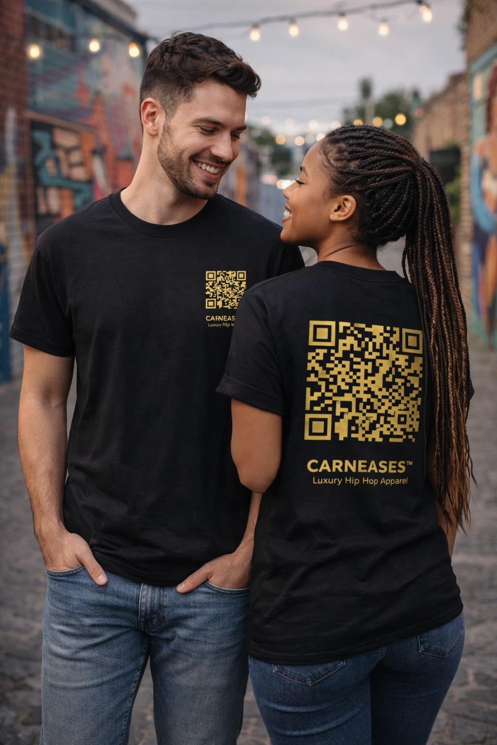 QR code T-shirt