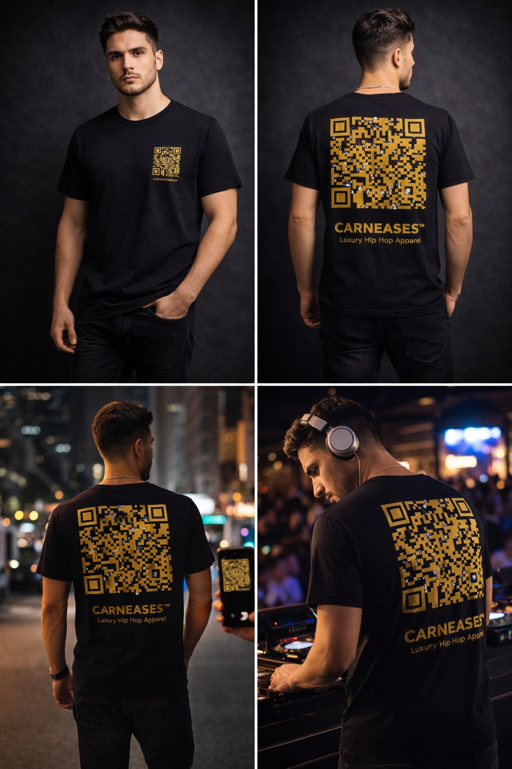 QR code T-shirt